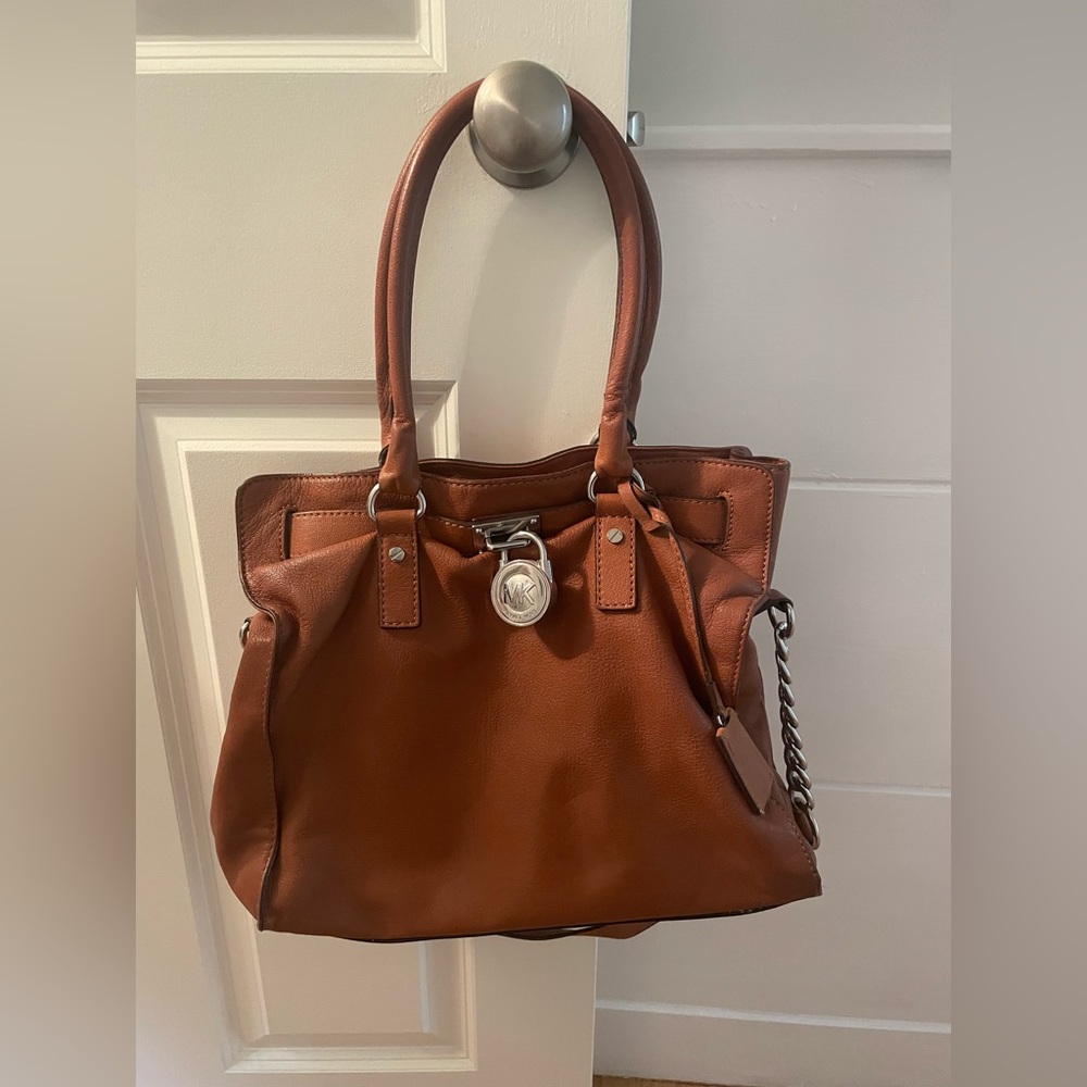 Michael Kors Brown Hamilton Tote - Authentic